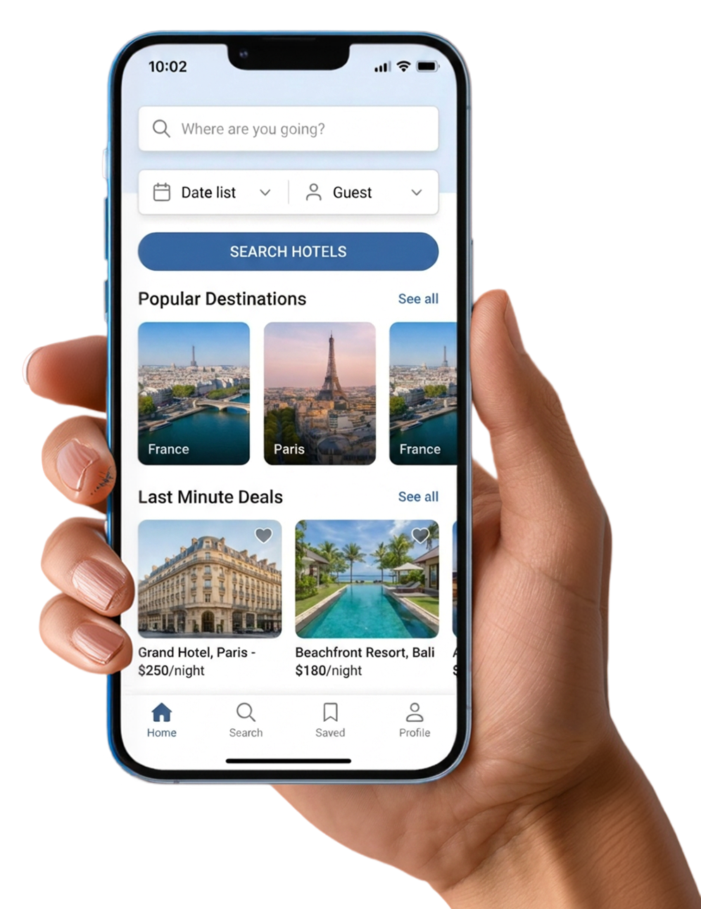 HotelsBidding mobile app